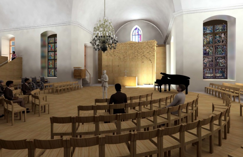 Kirkkonummen kirkko, hankesuunnitelma, Okulus Oy (1).jpg