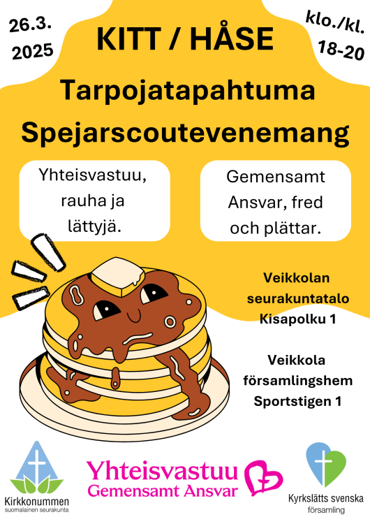 KITT/HÅSE evenemang i Veikkola Reklamaffisch