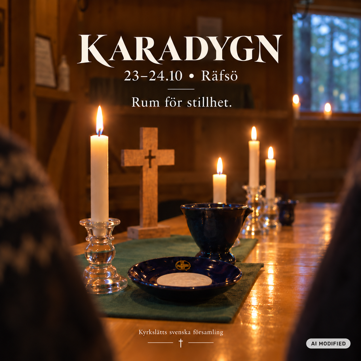 Räfsös kapell bjuder på lugn