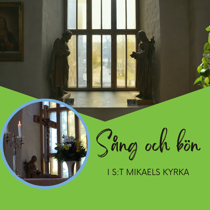 Sång och bön, en bild från kyrkan.