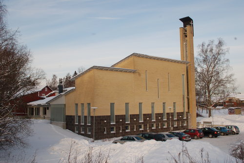 Masaby kyrka och församlingshem