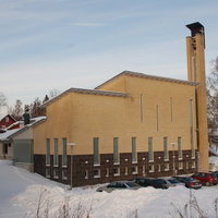 Masaby kyrka och församlingshem Masaby kyrka och församlingshem